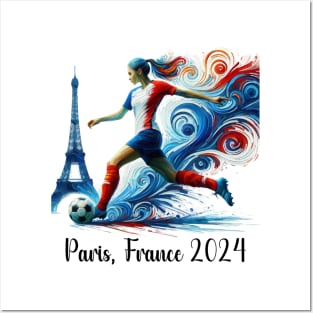 USA Womens Soccer Shirt, Soccer Jersey, Paris Olympics, Olympic Games 2024, Olympic Sports, Paris Games, 2024 Olympic Shirt, Olympic Soccer Posters and Art